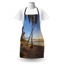 Summer Time Hammock on a Beach Apron