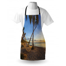 Summer Time Hammock on a Beach Apron