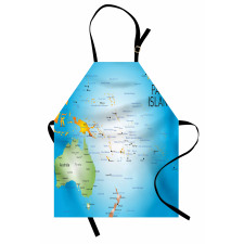 Pacific Islands Informational Apron