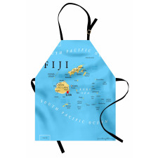 Political Map Capital Suva Apron