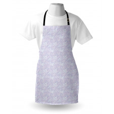 Grunge Look Abstract Shapes Apron