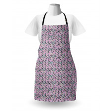 Pastel Abstract Waves Apron