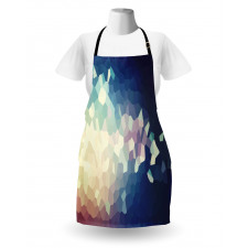 Polygonal Pixel Art Graphic Apron