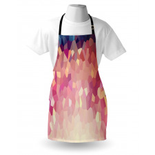 Abstract Blush Polygonal Apron