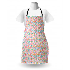 Vibrant Bubbly Characters Apron