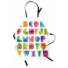 Educational Letters Art Apron