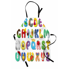 Happy Educational Letters Apron