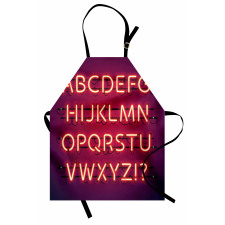 Contemporary Letters Art Apron