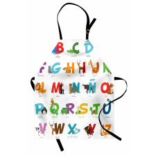 ABC Letters for Animals Apron