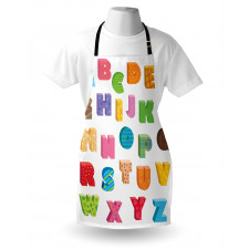 ABC Educational Letters Apron