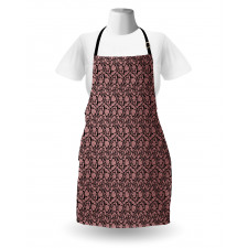 Flower Vintage Ornament Art Apron