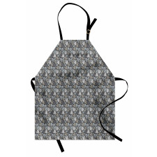 Hatched Triangles Apron