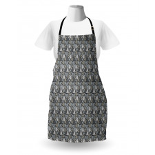 Hatched Triangles Apron