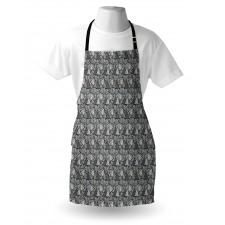 Hatched Triangles Apron