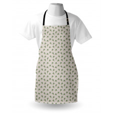 Birds in Scarf Together Apron