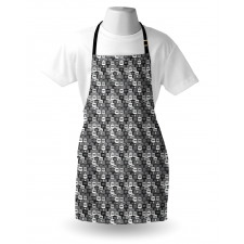 Night Birds Eyes Graphic Apron