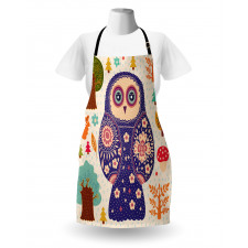 Birdie and Autumn Botany Apron