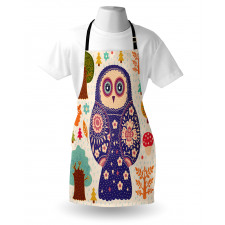 Birdie and Autumn Botany Apron