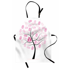 Tree with Fingerprints Apron