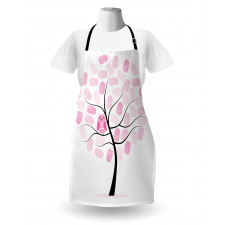 Tree with Fingerprints Apron