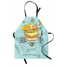 Morning Wake up Time Apron