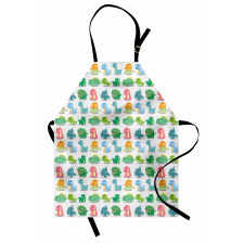 Dinosaur Wild Beast Apron