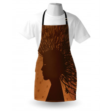 Autumnal Elements Hair Apron