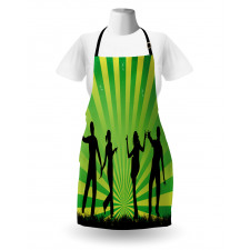 Dancing Youth Shade Art Apron