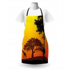 Giraffe Savannah Desert Apron