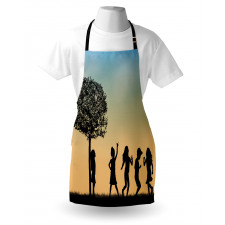 Children Dance Shade Art Apron