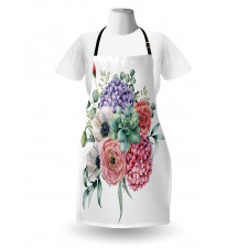 Hydrangeas Bouquet Apron