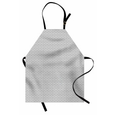 Geometric Greyscale Apron