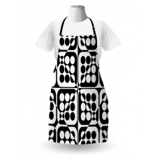 Monotone Squares and Dots Apron