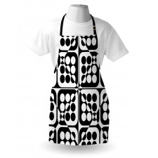 Monotone Squares and Dots Apron