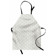 Modern Zigzags Pattern Apron