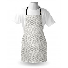 Modern Zigzags Pattern Apron