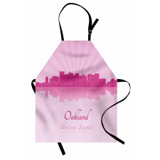 Calligraphic City Skyline Apron