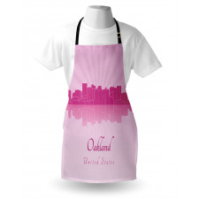 Calligraphic City Skyline Apron