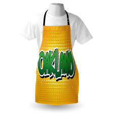 Comic Book Style Wording Apron