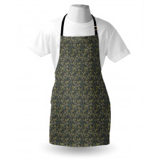 Circular Organic Branches Apron