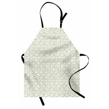 Peace Branches Leaves Art Apron