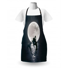 Mermaids at Night Apron