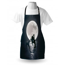 Mermaids at Night Apron