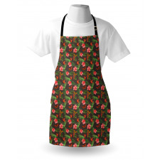 Exotic Flourishes Flies Apron