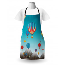 Colorful Mountains Apron