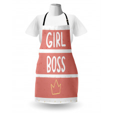 Texting Crown Artwork Apron