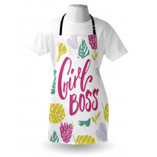 Feminism Calligraphy Art Apron