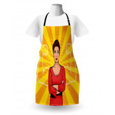 Strong Woman and Arms Apron