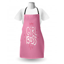 Feminine Pinkish Concept Apron