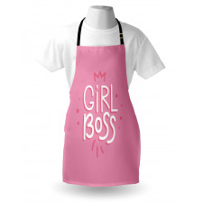 Feminine Pinkish Concept Apron